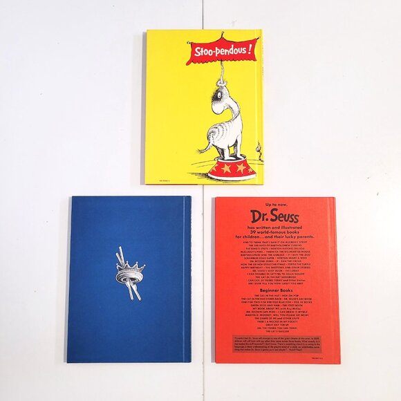 Dr Seuss Vintage Matte Hardcover Books Lot 3 - Picture 2 of 16